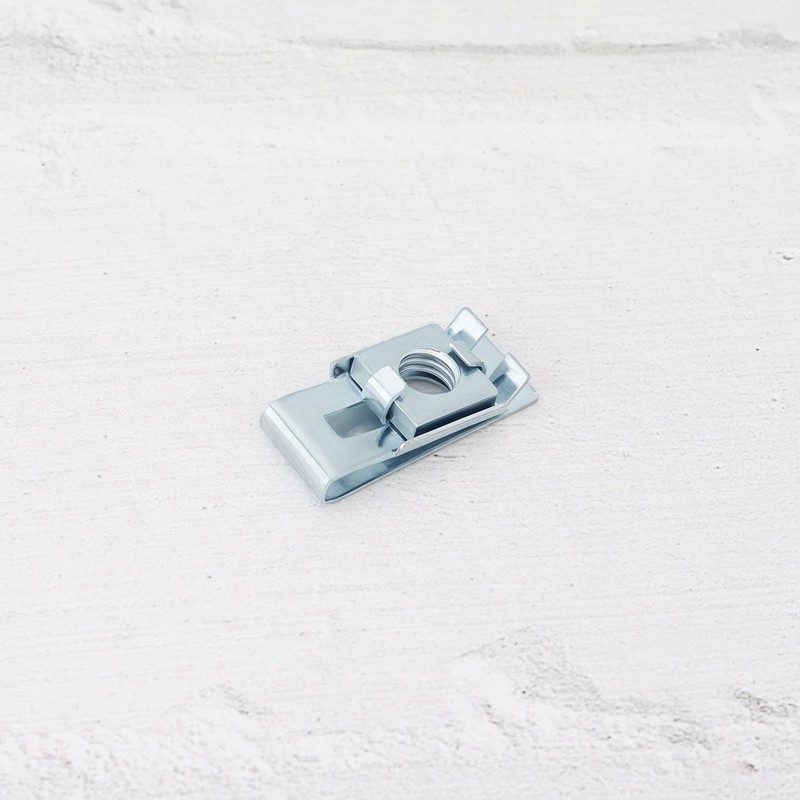 LT Easiyl Pack of 20 Galvanized Steel Narrow U-Clip Nuts