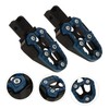 FUNOMOCYA Mini Bike Foot Pegs Aluminum Alloy Motorcycle Accessories Easy