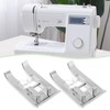 EMSea 2Pcs Monogramming Presser Foot (N) Replacement Satin Stitch Foot