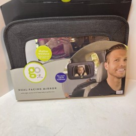 Goldbug GO by Goldbug Dual Facing  Mirror  vehicle headrest  2 pkg