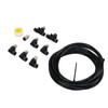 Turbo Vacuum Fitting Kit Turbocharged Wastegate Solenoid Connector Set for