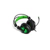 BG Xonar-X6 Binaural Headset, Schwarz, Grün, Kopfhörer – Kopfhörer (Spielkonsole/PC/Spiele,