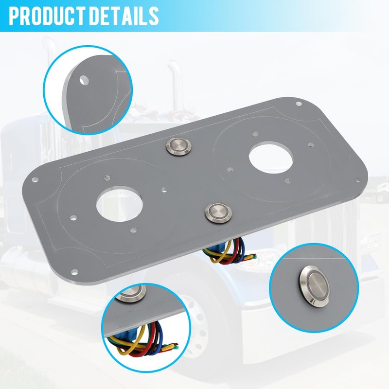 AUTOVIC Interior Light Plate Switch for Peterbilt Truck 359 379