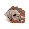 Wolfhound - Set of 4 Coasters - Leslie Gerry Animal