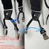 LazarsSpace Men's Side Suspenders with Dual Clips Per Side -