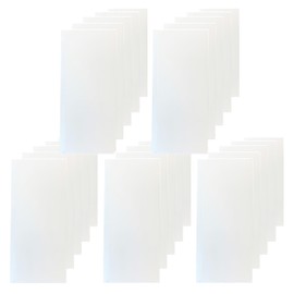 Ticket File, 2 Pockets, Made in Japan, Transparent, Clear, W3.9 x H8.5 inches (100 x 215 mm) (A4 Trifold Size, Fits 3 Envelopes, 50 Sheets)