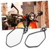 GANAZONO 1 Pair Sleek Motorcycle Rear View Mirrors Durable Side
