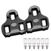 Grip Bicycle Cleats Compatible with Look KEO Pedals, Non-Slip TPU
