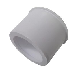 Solvent Weld White 50mm (56mm) x 40mm (43mm) Waste Pipe Fitting Reducer