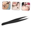 Mikinona Pointed Stainless Steel Tweezers for Nose Eyebrow and Facial