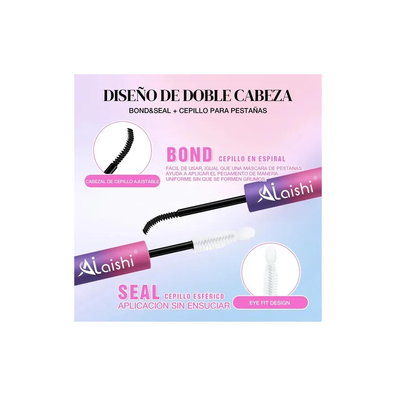 Kit de Extensiones Pestañas Efecto Mink Natural con Curvatura D