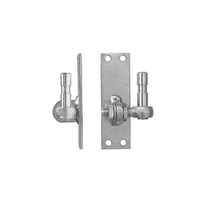 Pollmann Baubeschläge 1070131 Plate Hook D5 2-Way Adjustable Arbor Diameter