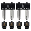 HzdaDeve 4 Pack 0.4MM H2D Combo Hotend Print Head Hot