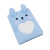 ZGMYC Plush Bunny Notebook Diary for Girls Kids A5 Lined