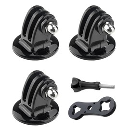 Tripod Mount Adapter Screw Mount Accessories Compatible for Insta360 One X3 X2 RS R Go 2, Gopro Hero 11 10 9 8 7 6 5 4 3+ Max Fusion, DJI OSMO Action 3 Camera