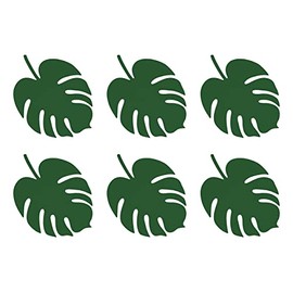 Aloha Tropical Leaves Place Cards x 6