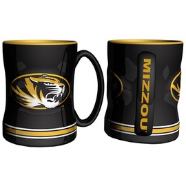 Missouri Tigers - Taza de alivio de 15 onzas, color negro