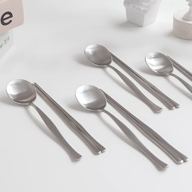 (Nicot) Domestically Produced Satin Cutlery Set for 4 / (니코트)국내생산 Satin 샤틴 4인 수저 세트
