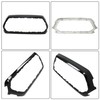 Silscvtt Front Upper Grille Outer Frame Surround Glossy Black Replacement