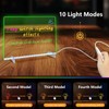 Acrylic Led Drawing Board with 10 Light Modes, Magic Message