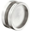Gedotec Furniture Handle Stainless Steel Glass Door Handle for Screwing