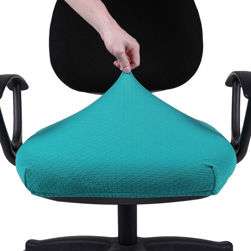 Smiry Stretch Jacquard Office Computer Chair Seat Covers, Removable Washable