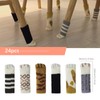 SING F LTD 24Pcs Furniture Leg Covers Set Cute Cat