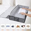 AiQInu Pack of 2 Underbed Storage Boxes 100 x 50