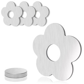 Aongray Set of 4 Flower Motifs Tablecloth Weights Magnetic Tablecloth Weights Made of Stainless Steel Table Cloth Clip for Garden Indoor Outdoor Table Cloth Holder