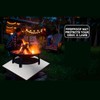 Fire Pit Mat, 2Pack 59 * 39Inch Collapsible Firepit, Under