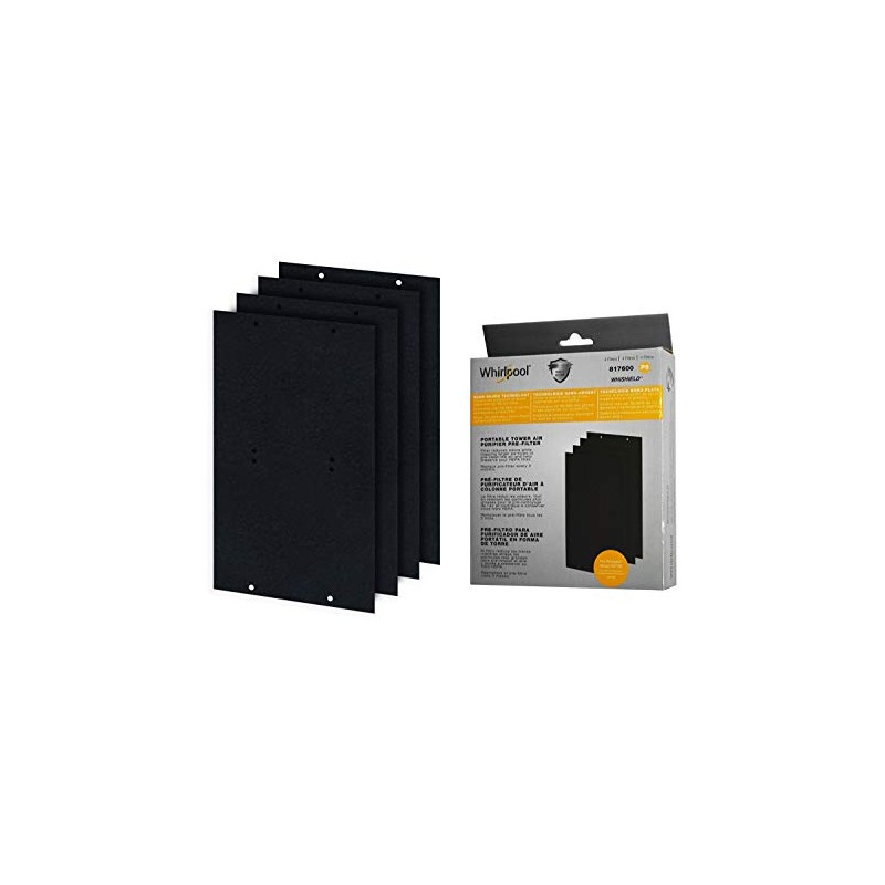 Whirlpool 817600 Genuine Charcoal Pre-Filter - Whishield Activated Replacement Fit