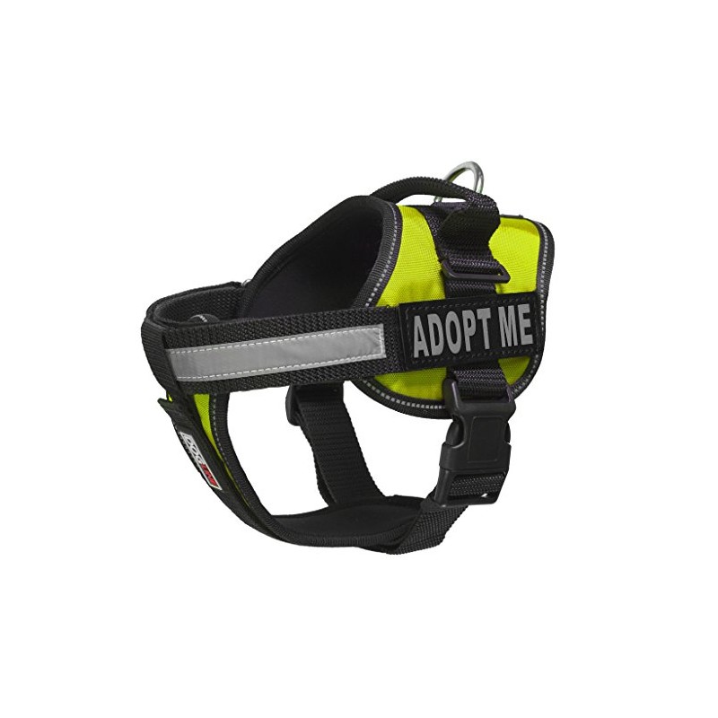Dogline Vest Harness for Dogs and 2 Removable Adopt Me