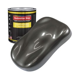 Restoration Shop - Anthracite Gray Pearl Acrylic Enamel Auto Paint - Gallon Paint Color Only - Professional Single Stage High Gloss Automotive, Car, Truck, Equipment Coating, 2.8 VOC