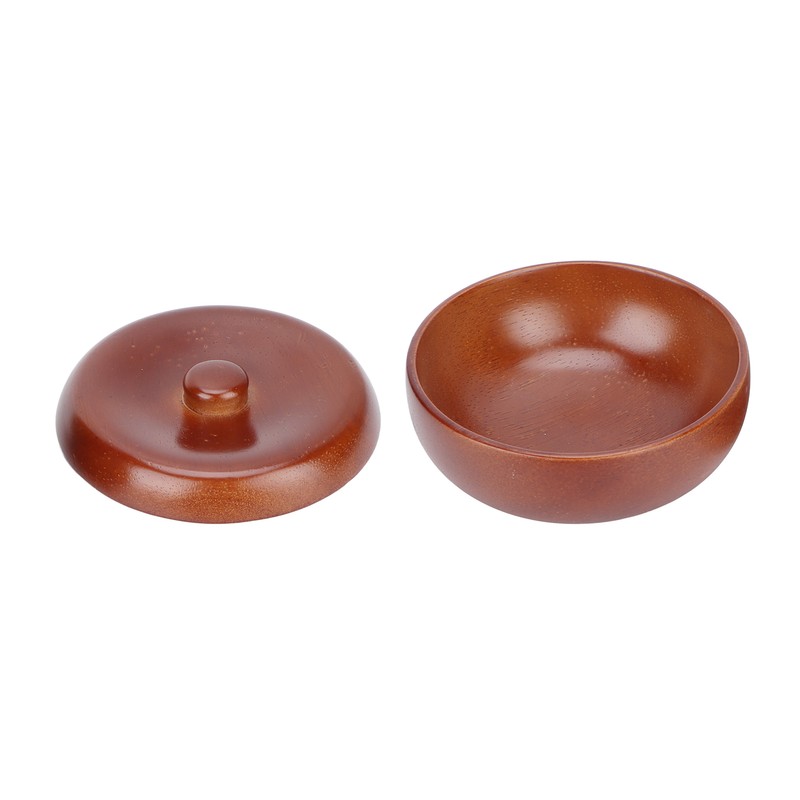 Wooden Shaving Bowl Men Shaving Cream Foam Bowl with Lid