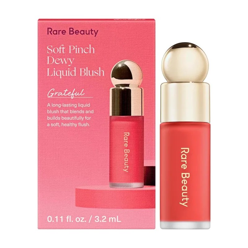 Rare Beauty Mini Soft Pinch Rubor Lquido Tono Grateful 3.2