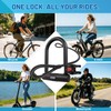 APECYC Bike Lock Heavy Duty Anti Theft U Lock with