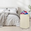 SNIGJAT Large Laundry Hamper, Tall Laundry Hamper with Sturdy Handles,