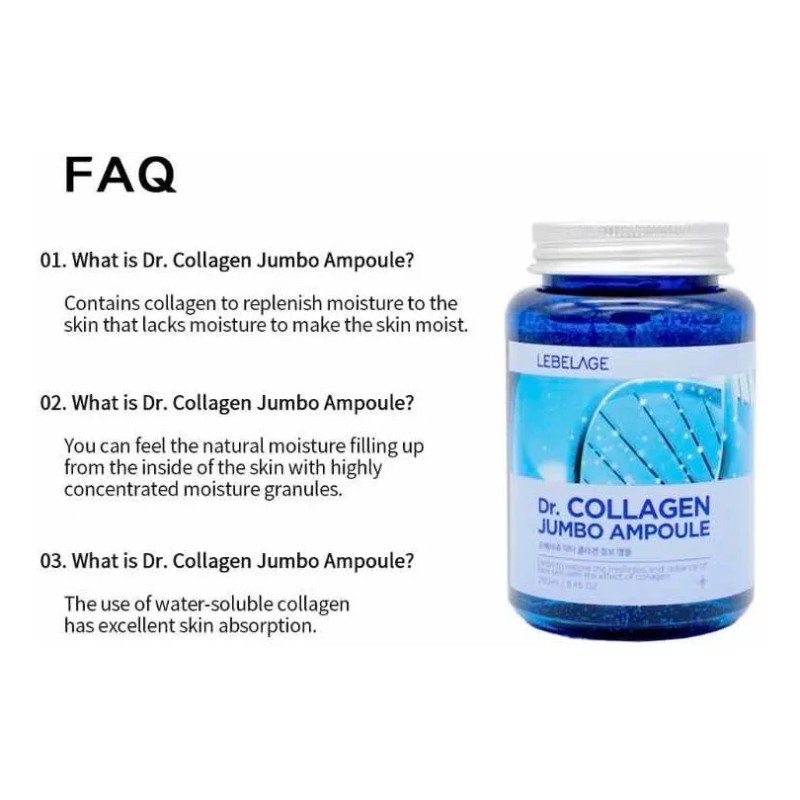 Bidameun Serum Suero Jumbo Coreano_ Colageno Y Caracol_ Antiarrugas