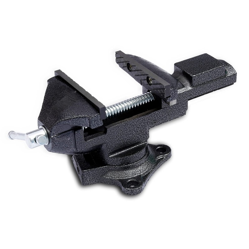 Wedge Guys Bench Vise w/Quick Release & Swivel + Removable