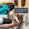 sourcing map Magnetic Double Ended Screwdriver Bit 4mm PH2/SL6 6"/150mm