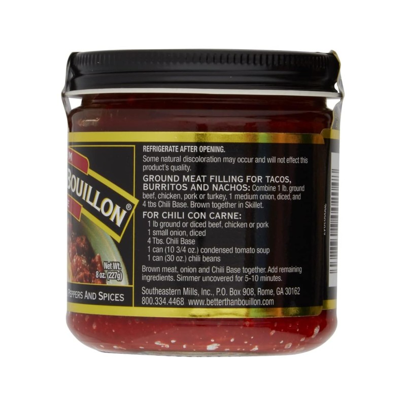 Better Than Bouillon Chili Base, Made from Select Roasted Chili