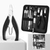 Nail grooming tools 11-13 piece set Nail clippers Nail foot care - Black 11 piece set / 손발톱 정리 도구 11-13종 세트 손톱깎이 네일 풋케어 - 블랙 11종세트