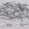 SKIR'CO Pack of 50 Galvanised Steel Cotter Pins, 3.2 x
