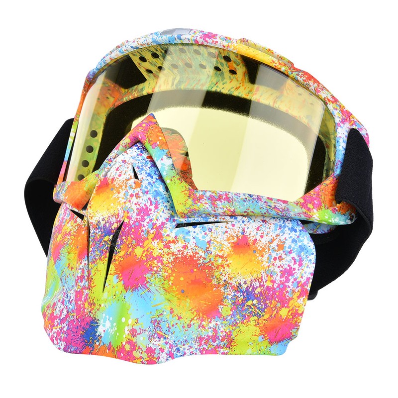 Outdoor Cycling Anti fog Anti wind Protective Goggles Mask Safety