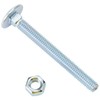 AHCMetric MILD Steel Cup Square Bolts with Nuts (ZINC &