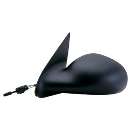 Fit System Driver Side Mirror for Dodge Neon, Plymouth Neon, Black, Non-Foldaway, Manual Remote