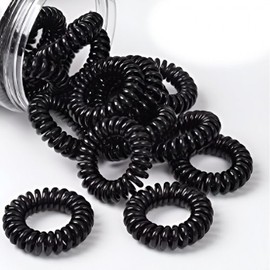 Spring hair tie, telephone cord hair tie, elastic band / 스프링머리끈 전화선머리끈 고무줄