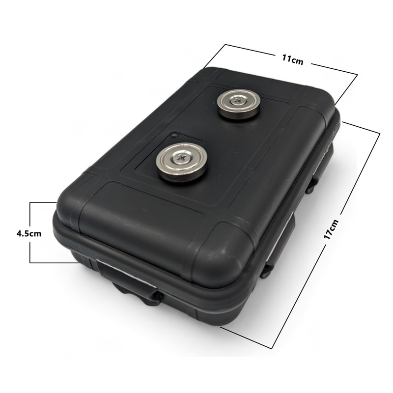 Magnetic Secret Safe, Hidden Storage Box, Magnetic Underbody Car Storage