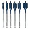 Bosch DSB5006 Daredevil Standard Spade Bit Set w/ Power Groove