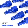 FYPower Air Hose Fittings, 12 Pieces I/M Industrial Type Air
